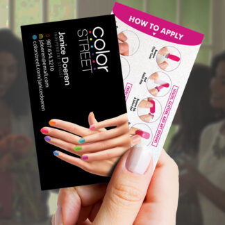 How to Order Color Street Business Cards